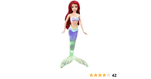 ariel barbie with light up tail