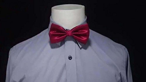 Weishang 6 PACKS Elegant Adjustable Pre-tied bow ties for Men (Set A)