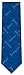 Custom Neck Tie Jehovah Multilingual & Tetragrammaton JWorg Blue