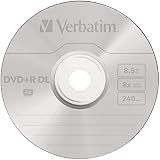 Verbatim DVD+R Double Layer 8.5GB 8x Jewel Case 5 Pack Scratch Protection view 3
