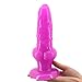 Realistic Dildo Animal Dog Penis with Big Knot Suction Cup Butt Plug Anal Sex Toys Prostate Massager G-spot Sitmulation Adult Sex Toys for Men Women Masturbation Romi (Purple)