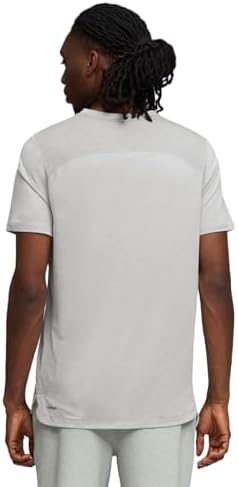 Unisex M Cloudspun Tees, Grau - Light Gray Heather, L EU
