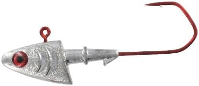 Jenzi Special Jig heads Silver Red 6/0