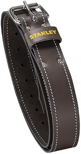 STANLEY Leather Tool Belt STST1-80119 Dark Brown Adjustable Roller Buckle 30-46 view 10