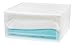 IRIS USA SD-52 IRIS 51 Quart Stacking Drawer, 2 Pack, White, 2 Count