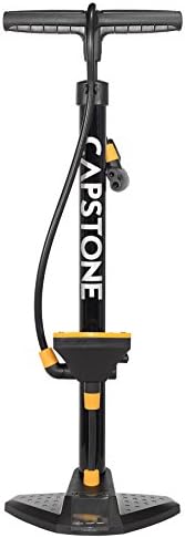 CapstoneSteel Floor Pump with Gauge