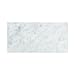 Carrara White Italian (Bianco Carrara) Marble 6 X 12 Subway Field Tile, Polished