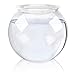 SunGrow Clear Bowl Aquarium (1 Gallon) – Classic Bowl for Bettas – Create Ideal Centerpieces for Weddings and Other Occasions – 360° View of Aquarium, Centerpiece, or Terrarium – Perfect for Officethumb 1