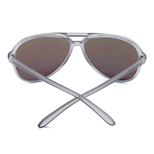 transparent frame aviator glasses