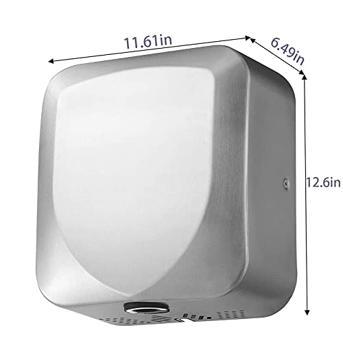 KINGWE Automatic Electric Hand Dryers for Bathrooms Commercial110V