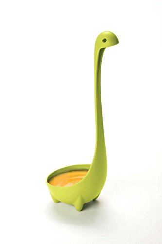Upspirit Loch Ness Scotland Kitchen Monster Nessie Ladle Cute Creative Cartoon Spoon Tableware for Soup (Blue)