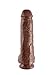 Pipedream King Cock with Balls, Brown, 11 Inch