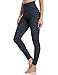 Colorfulkoala Women’s High Waisted Pattern Leggings Full-Length Yoga Pants (XS, Cyan Leopard)thumb 1