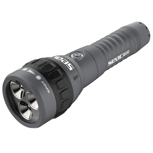 SEAC i50, flashlight for scuba diving with magnetic recharge