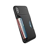 Speck Products Presidio Wallet iPhone Xs Max Case, Black/Black