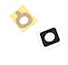 Genko Genuine Rear Back Camera Lens Case+Adhesive Fix Replacement Parts For Samsung Galaxy S5 Active G870 Glass Lens Cover-Black