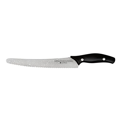 Stratus Culinary Ken Onion Rain Bread Knife, 9-Inch, Silver