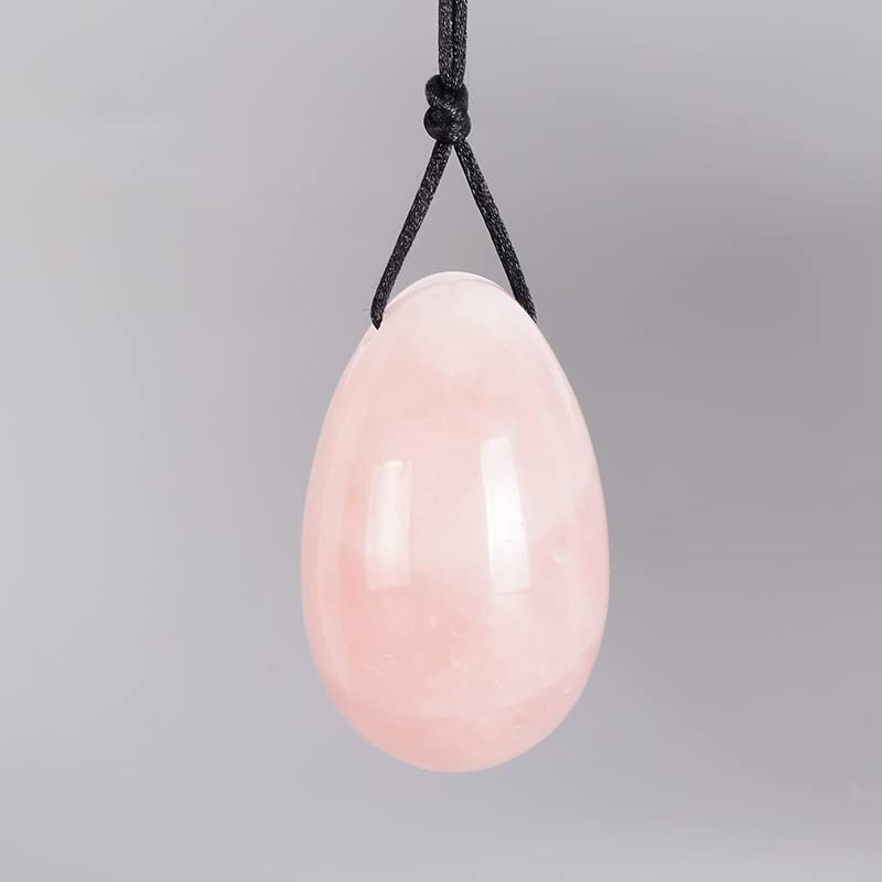 Photo 1 of 100% Natural Rose Quartz Egg Set Balls Jade Eggs,M