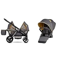 Evenflo Pivot Xplore All-Terrain Stroller Wagon with Second Seat (Adventurer Gray) Evenflo Pivot Xplore All-Terrain Stroller Wagon with Second Seat (Adventurer Gray)