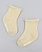 Petescilla Baby Toddler Unisex Rollable Top Crew Socks Size 0-2, 2-4 Solid Color (M (2y-4y))