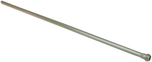 Simpatico 68081P Supply Line with Bullnose End with 3/8-Inch Outside Diameter and 20-Inch Long, Polished Brass