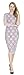Marycrafts Women's Cocktail Party Long Sleeve Floral Lace Midi Dress