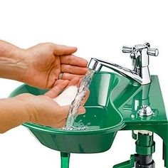 2 in 1 Outdoor Sink and Drinking Fountain Sprayer Small Garden
