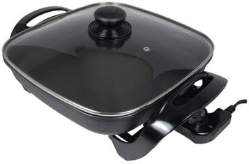 11.5" Non-Stick Electric Skillet with Lid