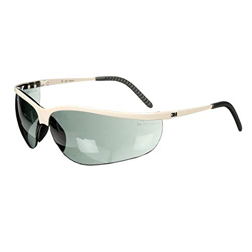 3M Metaliks Sport Protective Eyewear, 11344-10000-20 Gray Anti-Fog Lens, Nickel Frame