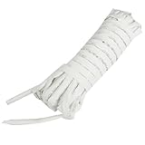 Uxcell Ratio 2:1 Polyolefin Heat Shrinkable Tube, 10 m, 32.8', 5 mm Diameter, White