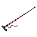 Tinksky Non-slip Adjustable Height Aluminum Alloy Folding Walking Stick Cane Travel Crutch Alpenstock (Red)