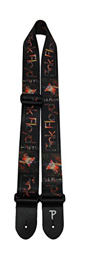 Perris Leathers LPCP-8092 Pink Floyd Guitar Strap, Prisms Logo