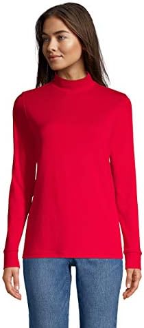 Long Sleeve Mock Turtleneck Clothing 