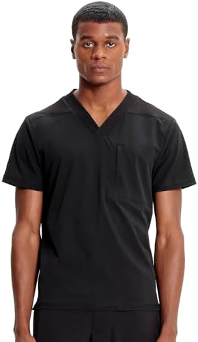 Amazon.com: Dickies Balance Men's Men Scrubs Top V-Neck DK845, XS