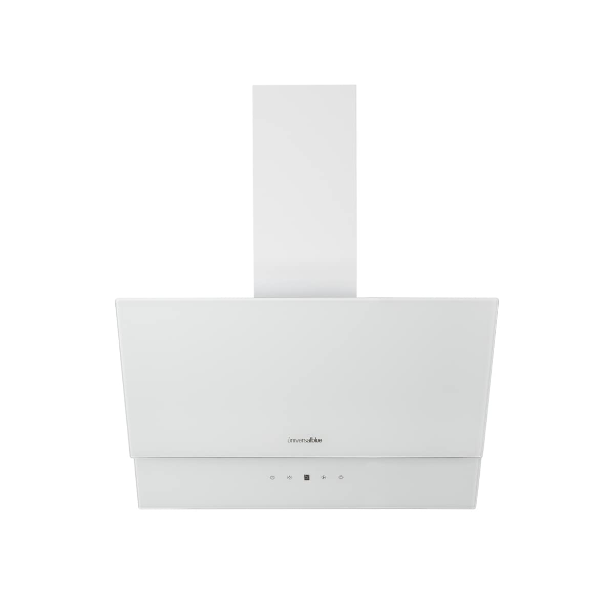 UNIVERSALBLUE-Campana-Inclinada-Cristal-Blanca-Campana-Extractora-60cm