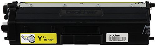 Brother Printer TN436Y Super High Yield Toner-Retail Packaging , Yellow