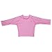 Green Sprouts Baby Long Sleeve Rashguard | All-Day UPF 50+ Sun Protection—Wet or Dry, Light Pink, 24 Months