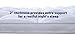 Home Sweet Home Dreams Hypoallergenic Down Alternative Bed Mattress Topper, 2
