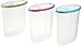 Rubbermaid 1.5 gallon Cereal/Snack Storage Container (3 Pack), Blue/Green/Purple