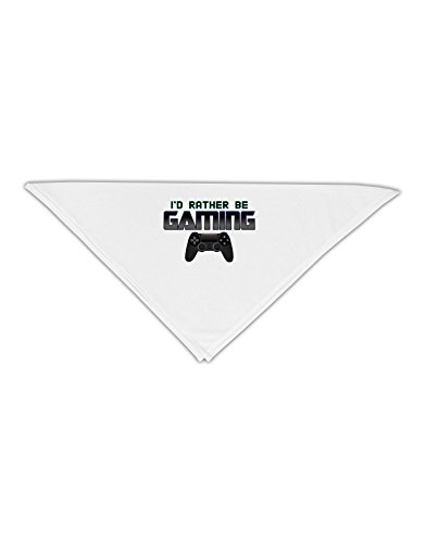 TooLoud I'd Rather Be Gaming Adult 19" Square Bandana