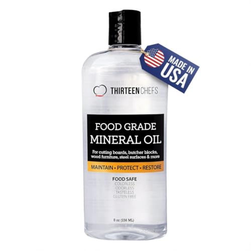 Thirteen Chefs Food Grade Mineral Oil