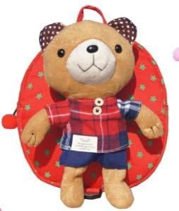 Kid Toddler Walking Safety Harness with Cute Teddy Bear Backpack 5 Variations for Boys and Girls – Sold and Ship From USA (Red Padding - Red Backpack)