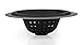Country Kitchen Set of 2 Sink Strainers -Flexible Silicone Kitchen Sink Drainers, Traps Food Debris and Prevents Clogs, Large Wide 4.5’ Diameter Rim – Black and Gun Metal (Black)