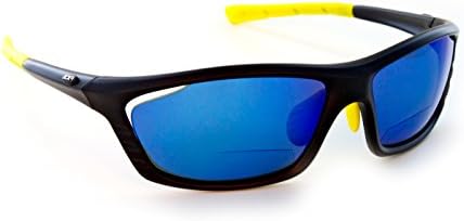 XX2i Optics Men's USA1 Reader Sunglasses Grey Tinted Lens Matte Black 1.5