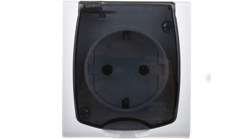 Ospel GNH-1NS/00/d White IP44 16 A 1 Piece
