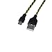 APXX 4-Pack Premium High Speed Nylon Braided USB 2.0 A Male to Micro B Cable - 0.5 Feet