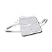 16 Pack Tens Unit Pigtail Square Electrode Pads 2 X 2 inch Premium Quality 510k FDA Cleared Self Adhesive Bulk Wholesale Replacement Pads