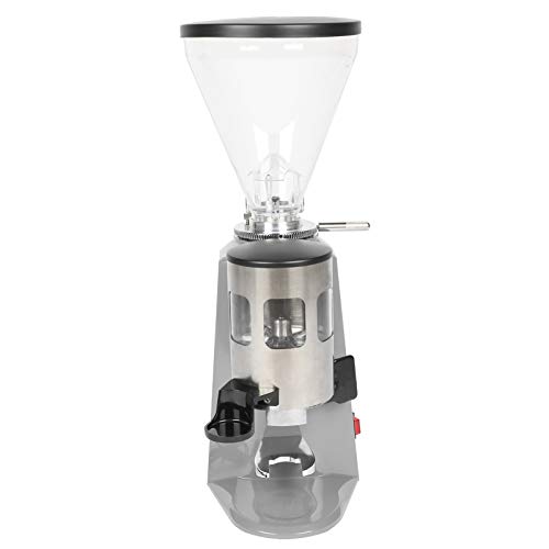 Gcgg Kaffeemühle Elektrische Kaffeemühle Bohnenschleiffräsmaschine Kaffeezubereitung Liefert 220V Silber – Bild 3