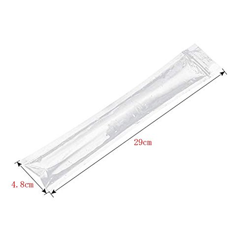 20PCS Yogurt Ice Stick Bags DIY Ice Bar Pouches For Summer Hiking Picnic Ice Cream Maker Kitchen Accessories(transparent) - Thumbnail 2
