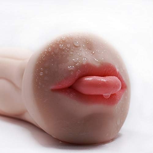 DFChenXi Male Warming Pássion Cup Sexy Cute Game Soft Model Ergonomic Design Relax Body and Muscles Men's Relaxation Toys, Flesh Toy